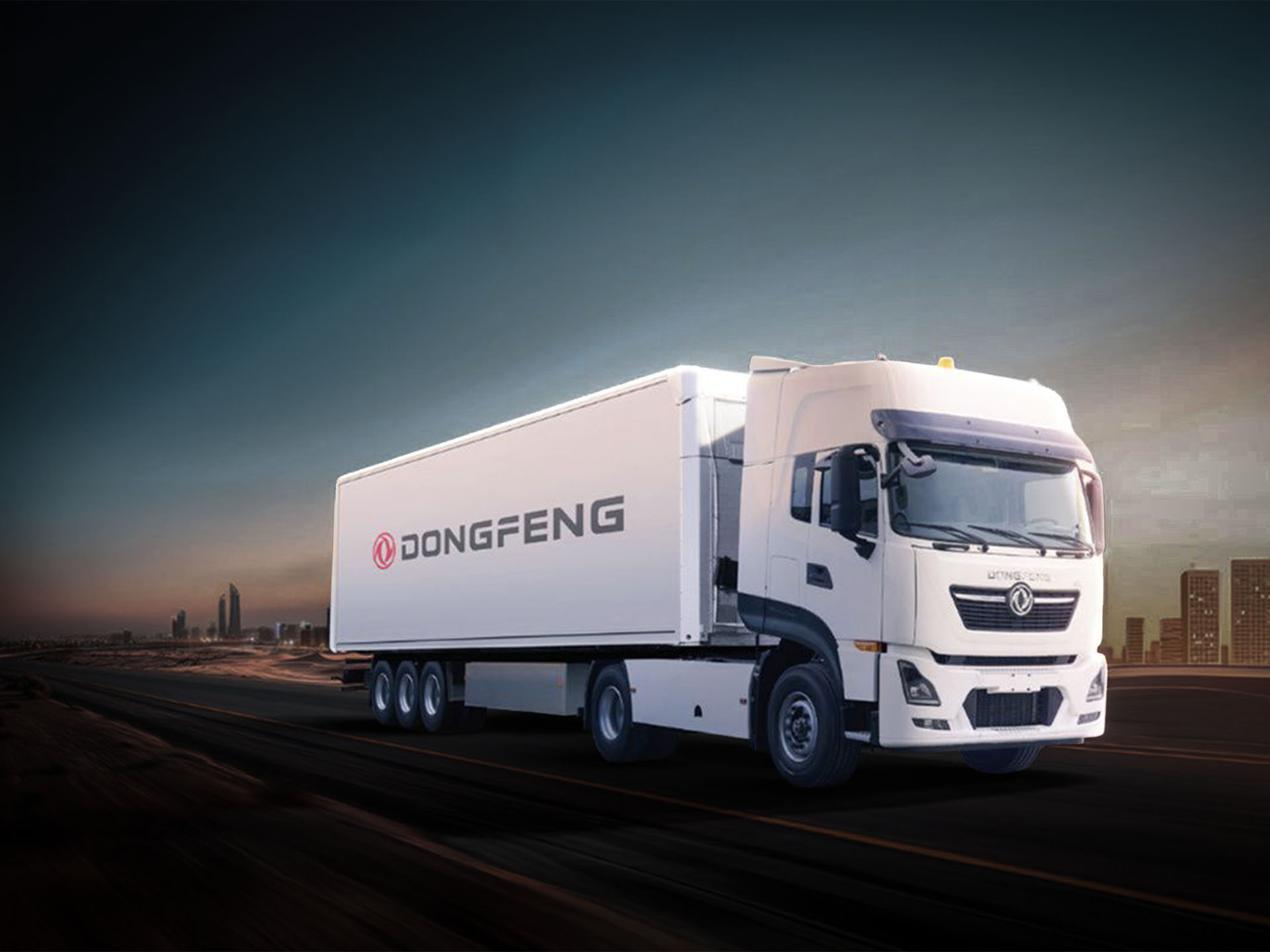 شاحنة دونغ فينغ KL المميزة لدى شركة عبدالعزيز القشعمي التجارية