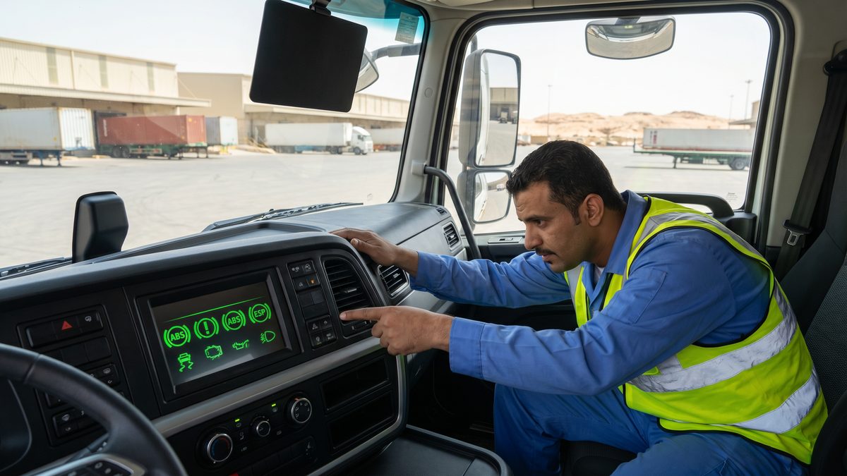 safety systems Dongfeng trucks Saudi Arabia